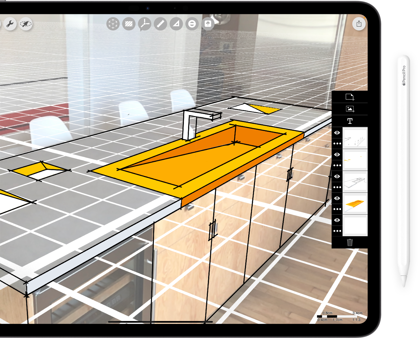 Morpholio Trace: Best iPad App for Architects, AR Perspective Drawing